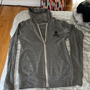 SoulCycle BARN zip up hoodie